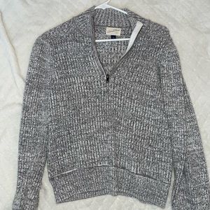 QUATER ZIP SWEATER